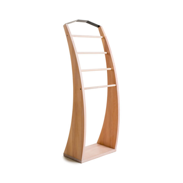 Black Wooden Clothes Stand – Image 15