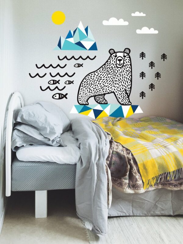 Wild Animal Bear Wall – Image 2