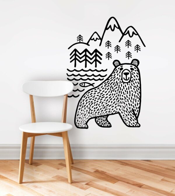 Wild Animal Bear Wall