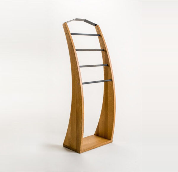 Black Wooden Clothes Stand – Image 9